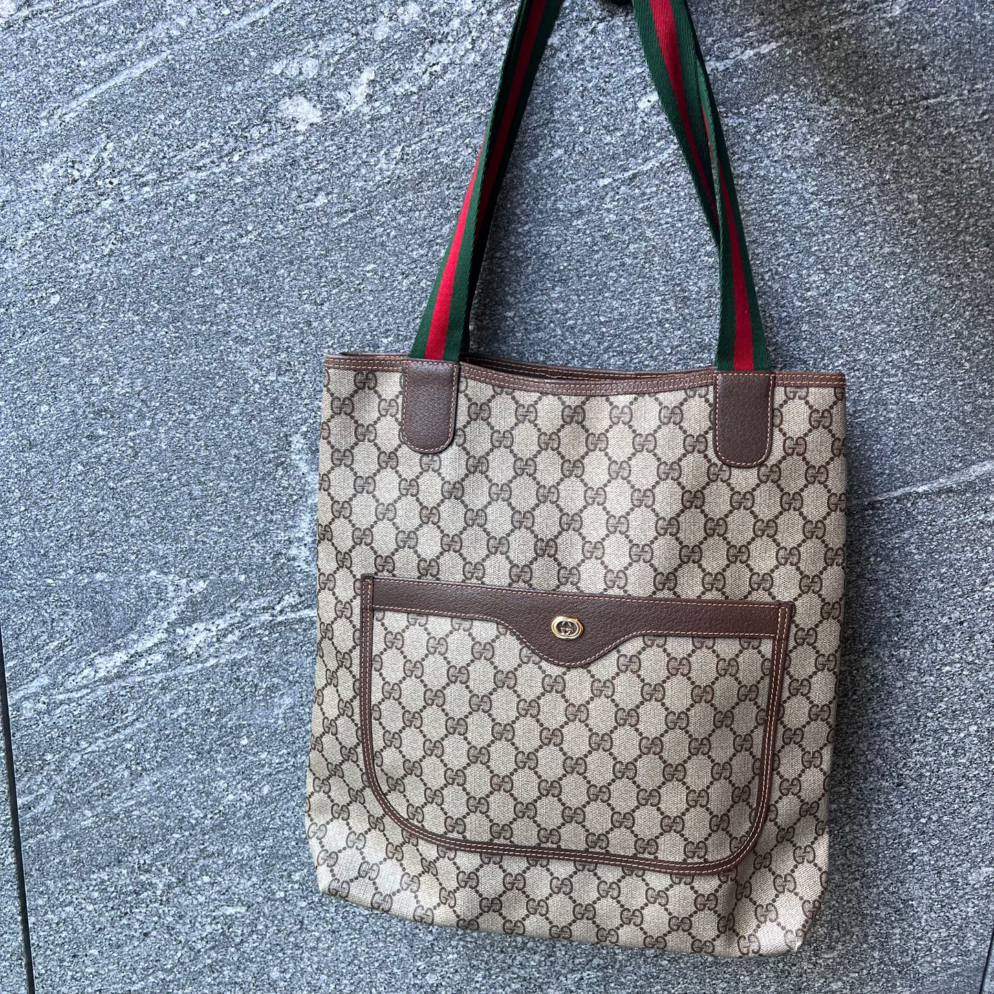 グッチオールドグッチ シェリーライン GGプラス ショルダーバッグ トートバッグ